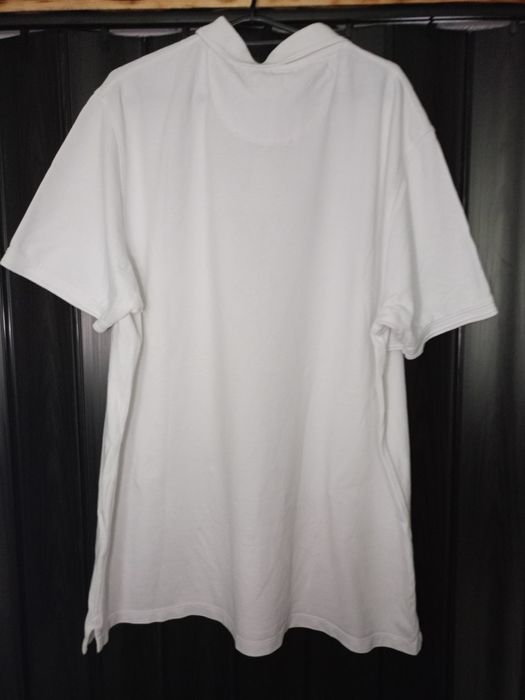 Firmowa koszulka polo biała męska rozmiar XXL