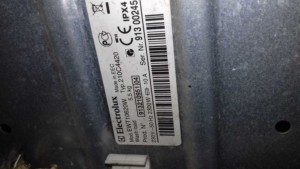 Електролюкс Electrolux EWT10620W