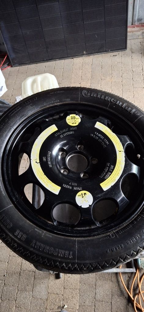 Mercedes  E W211 koło dojazdowe r 17'' 5x112 ET34 4J 155/70 R17 A21140