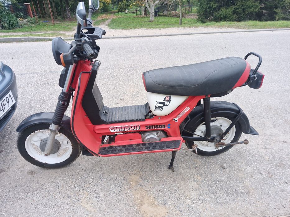 Simson sr50 cześć silnik koło lagi błotnik itp