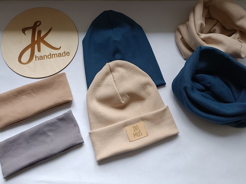 Jesienne opaski dla chłopca - różne wzory