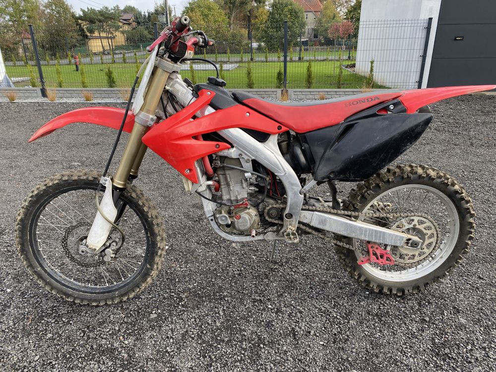 Honda crf 450 na gaźniku