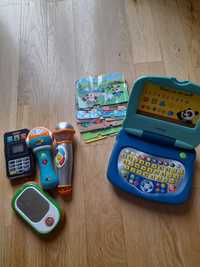Zabawki edukacyjne telefon mikrofon komputer