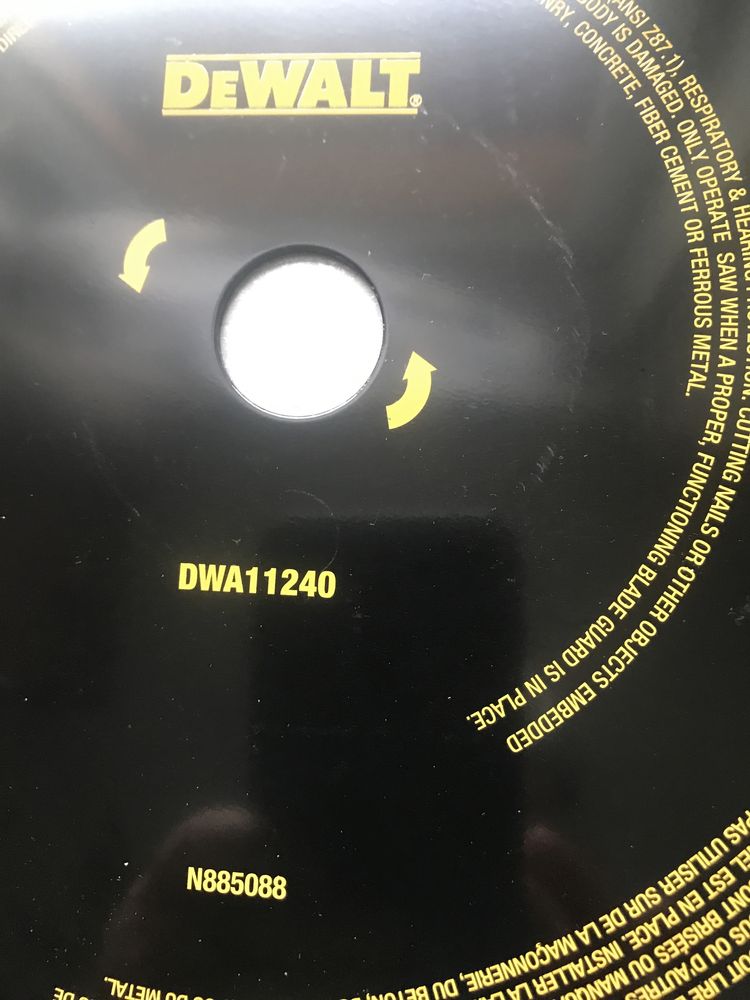 Пильний диск DEWALT 305 mm США оригінал