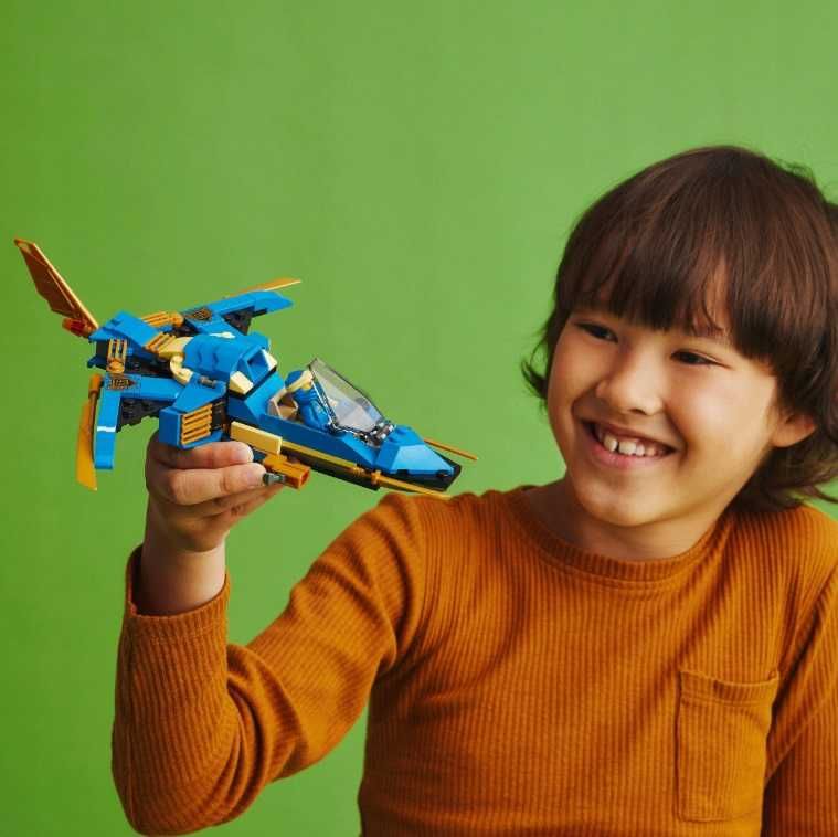 LEGO NINJAGO 71784 Odrzutowiec Ponaddźwiękowy Jay’a EVO