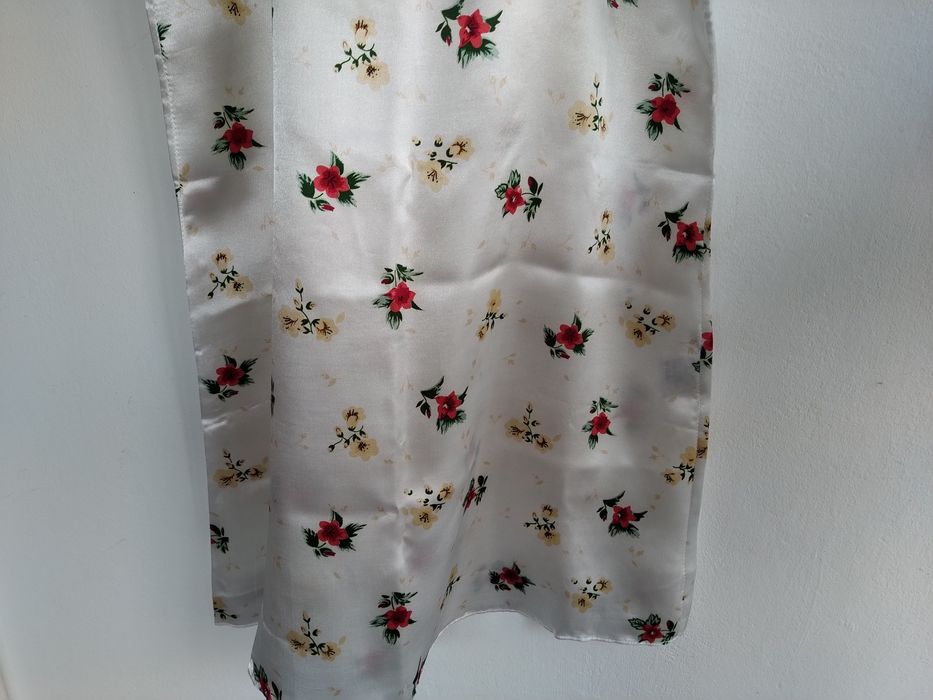 Camisa de noite em seda, elegante - Tamanho M - Nova!