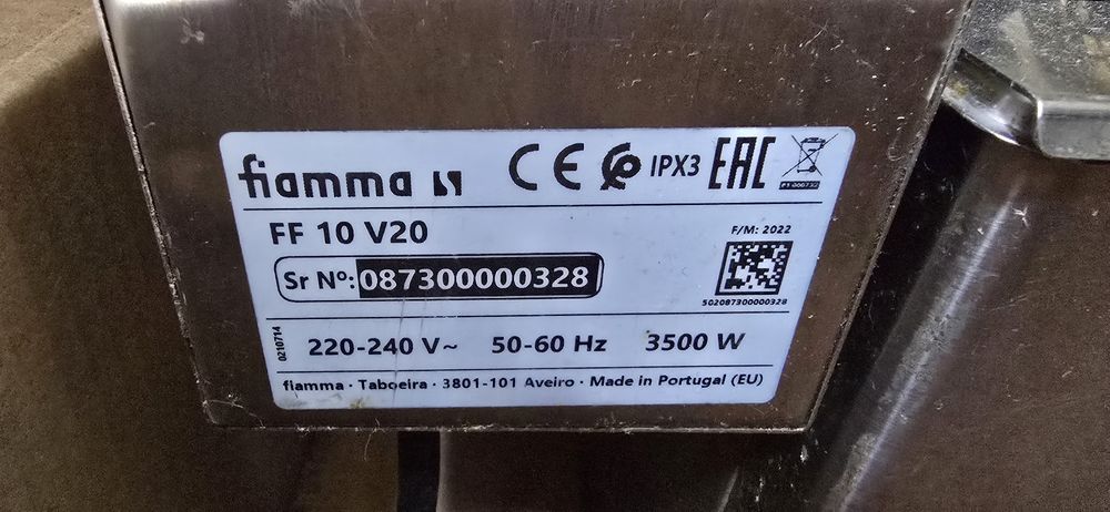 Fritadeira fiamma ff10 v20 3500w