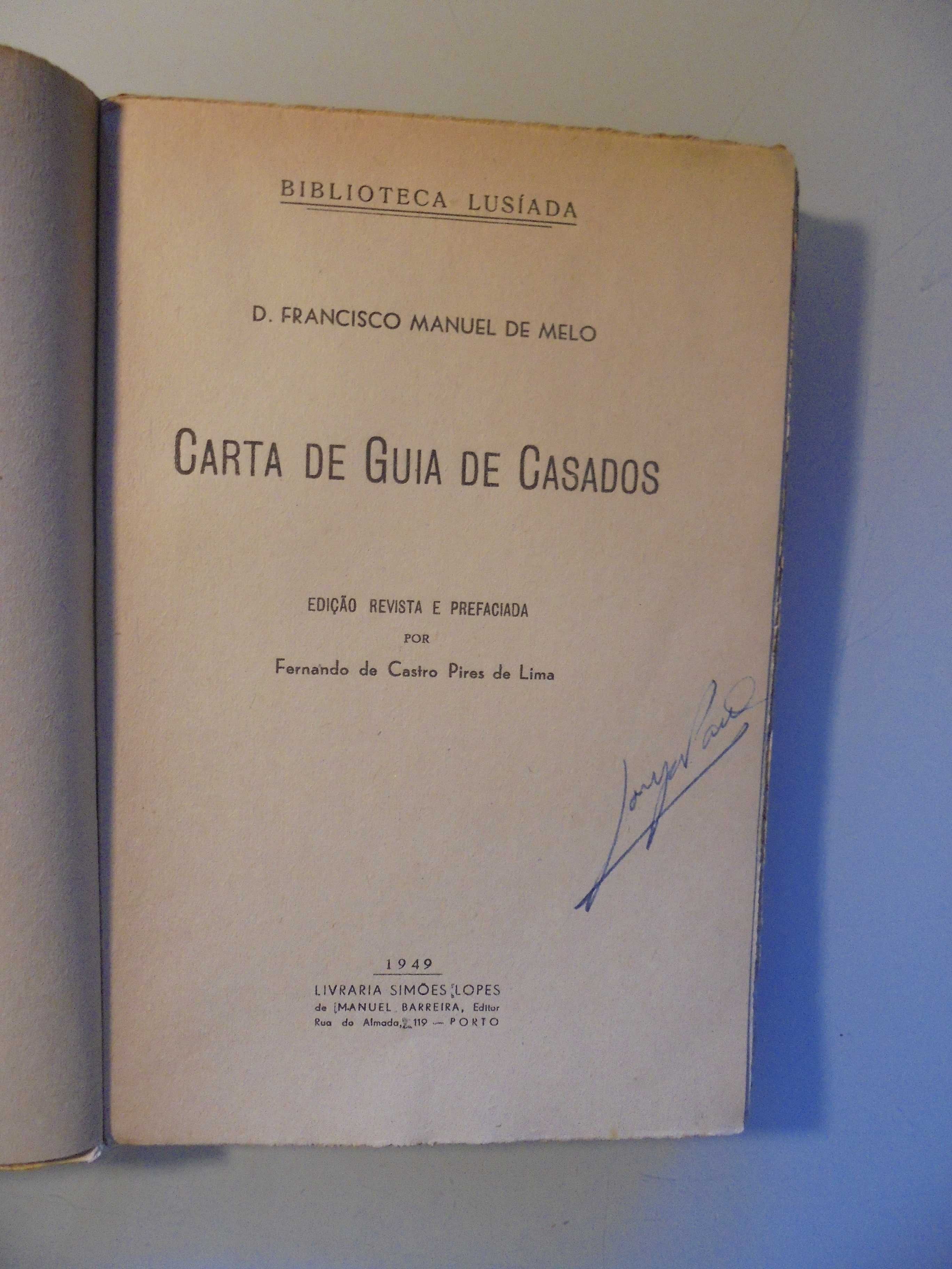 D.Francisco Manuel de Melo-Carta de Guia de Casados