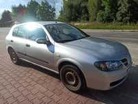Nissan Almera 1.5 Benzyna Niski przebieg Stan b.dobry