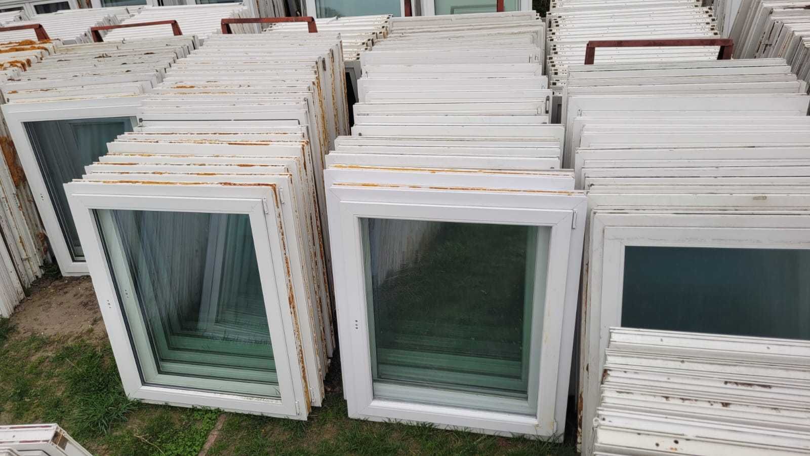 PROMOCJA wyprzedaż magazynu okna 120x140 plastikowe DOWÓZ CAŁY KRAJ
