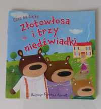 Złotowłosa i trzy niedźwiadki piękne ilustracje książeczka dla dzieci