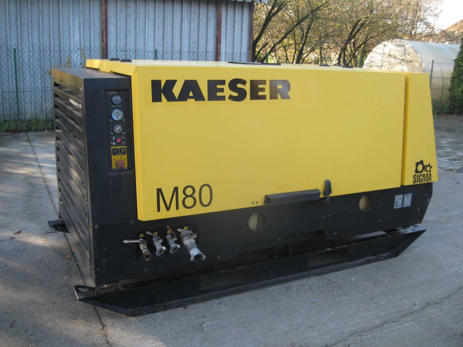 Kaeser M80 Sprężarka śrubowa Kompresor Chłodnica końcowa! 2100 MTG!