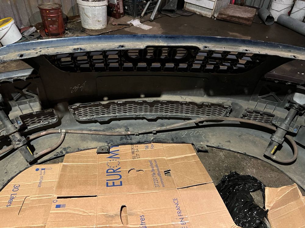 Zderzak przedni przód xenon spryskiwacze audi tt 8n komplet spryski