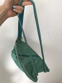 Plecak torebka dwa w jednym skórzane piękny kolor