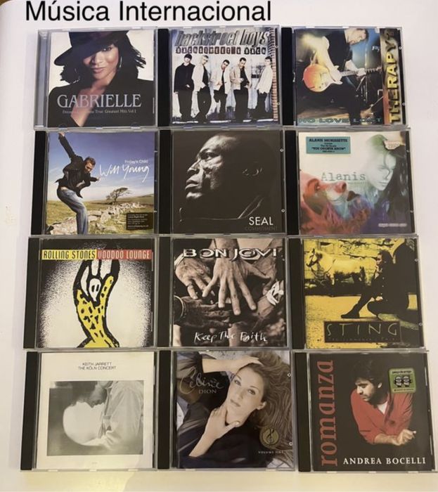 CD’s variados à unidade