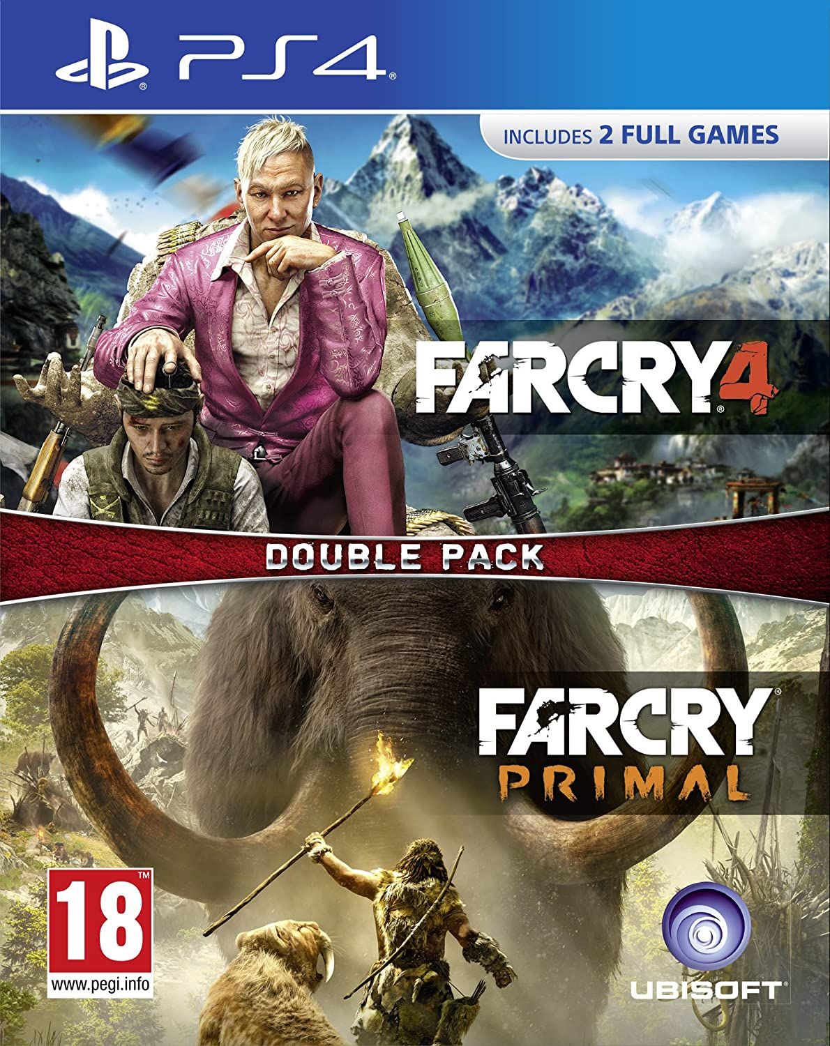 Gra Far Cry Primal + Far Cry 4 - Double Pack (PS4)