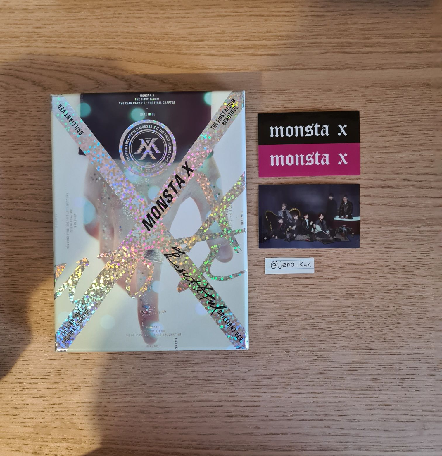 MonstaX The Clan PT 2.5 Vers. Brilliant Album (Kpop)