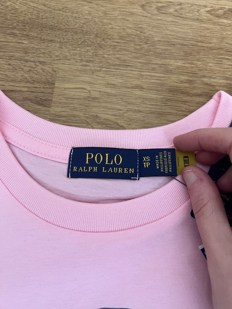 Polo Ralph Lauren nowy oryginalny T-shirt damski , XS