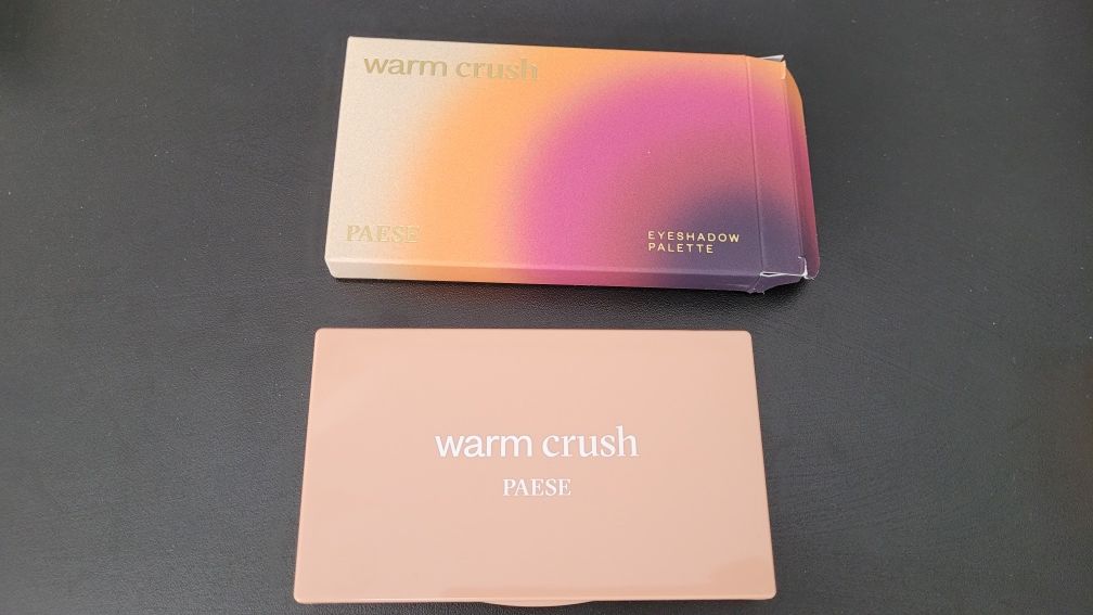 Paese warm crush paleta cieni 11g nowa