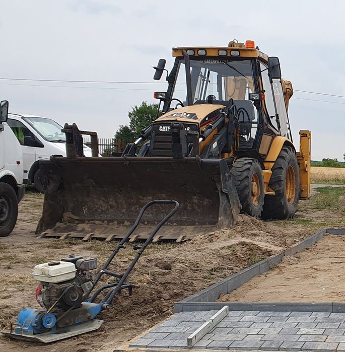 Uslugi koparko - ładowarką