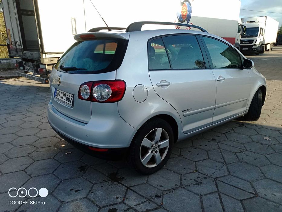 Volkswagen Golf Plus 1.9TDI 2008r. Niski przebieg!
