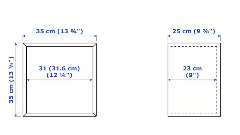 Szafka Półka EKET Ikea kolor Dębu