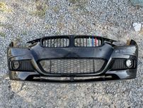 Бампер ф30 м пакет губа рестайл ноздря bmw f30 f31 m