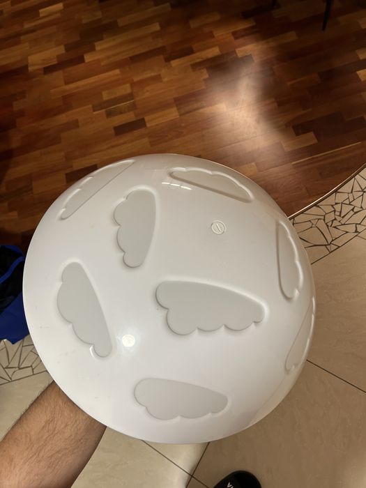 Lampka sufitowa chmurka ikea do pokoju dziecięcego