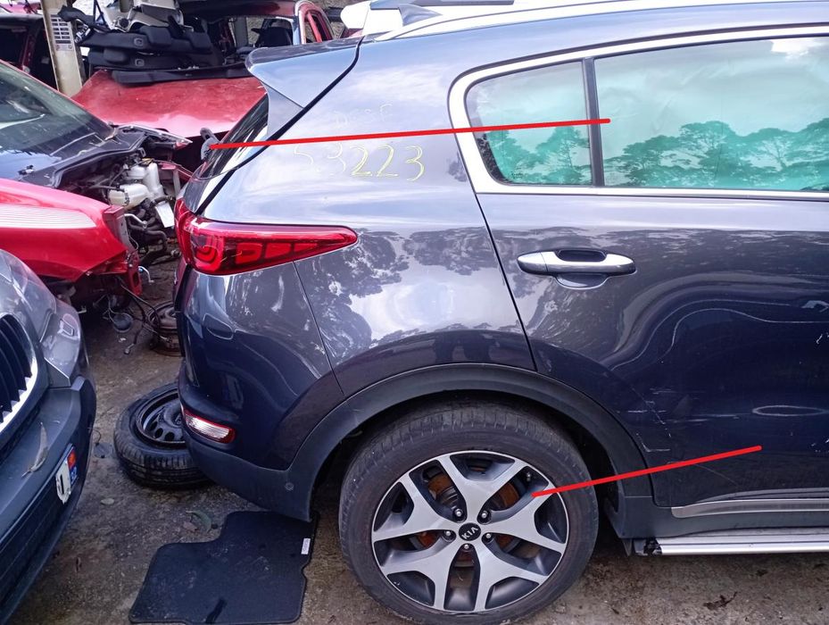 Painel trás direito KIA Sportage IV (QL)