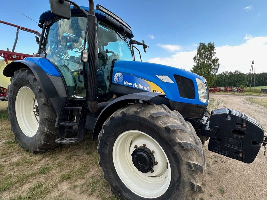 New Holland T6050 z nawigacją GPS