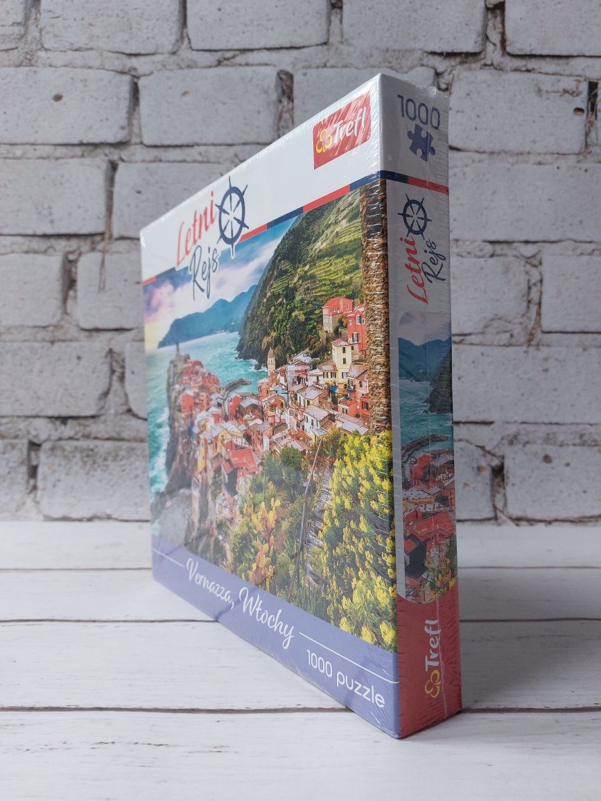 Puzzle Trefl 1000 elementów Włochy Vernazza nowe prezent