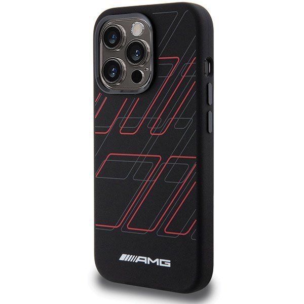 Amg Amhmp15L23Sspk Iphone 15 Pro 6.1 Czarny/Black Hardcase Silicone