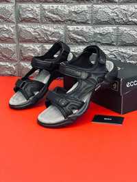 Мужские сандалии чёрного цвета ECCO 40-46