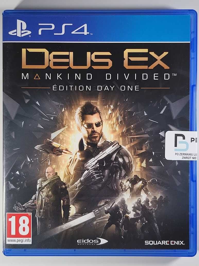 Deus Ex: Mankind Divided / PS4 / Napisy PL / Skup - Sprzedaż / Mokotów