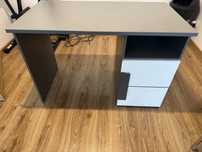 Biurko szare ikea 110x60