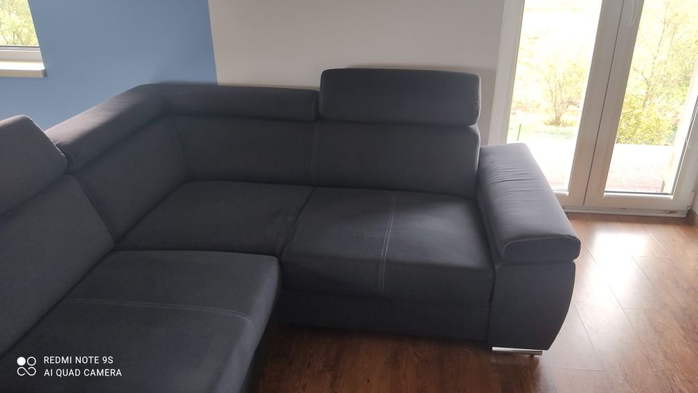 Narożnik szary 270cmx200cm