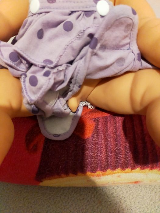 Lalka gumowa lata 80-90