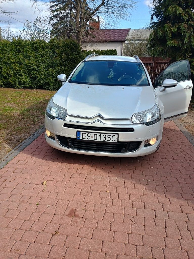 Citroen C5 biała perła