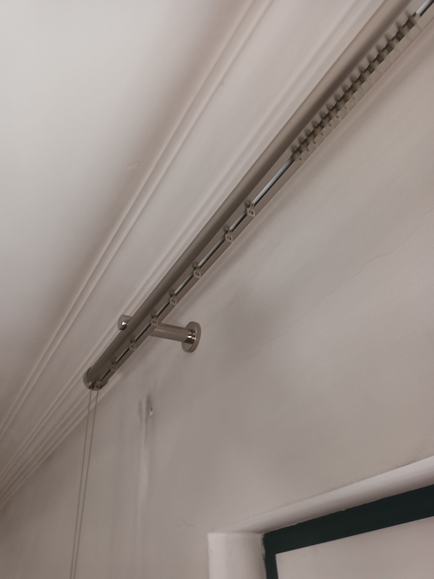 2 Varões cortinas em inox