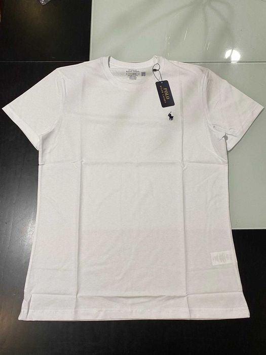T-shirt Branca Ralph Lauren Tamanho L