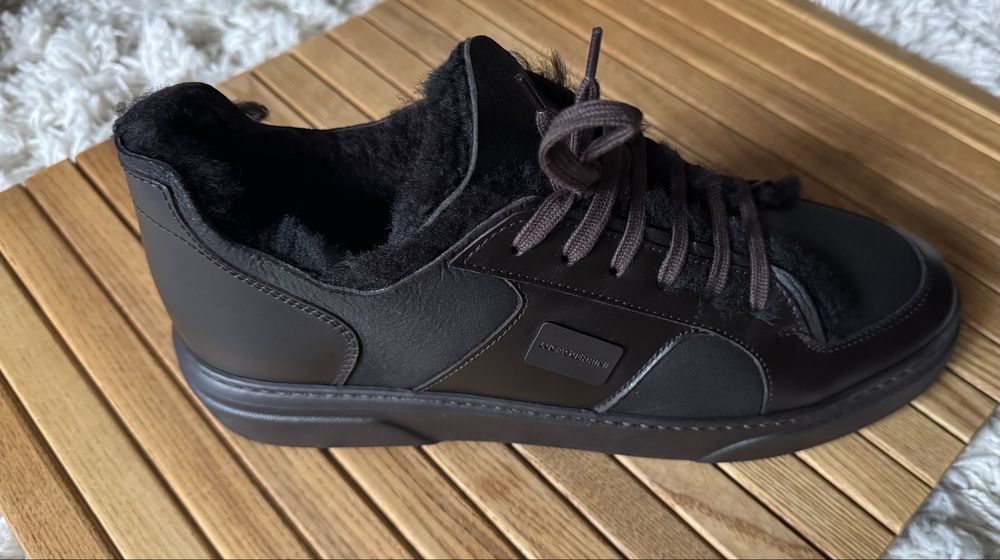 Зимние ботинки luca Guerrini, made in Italy, НОВЫЕ, 42-й размер !!!