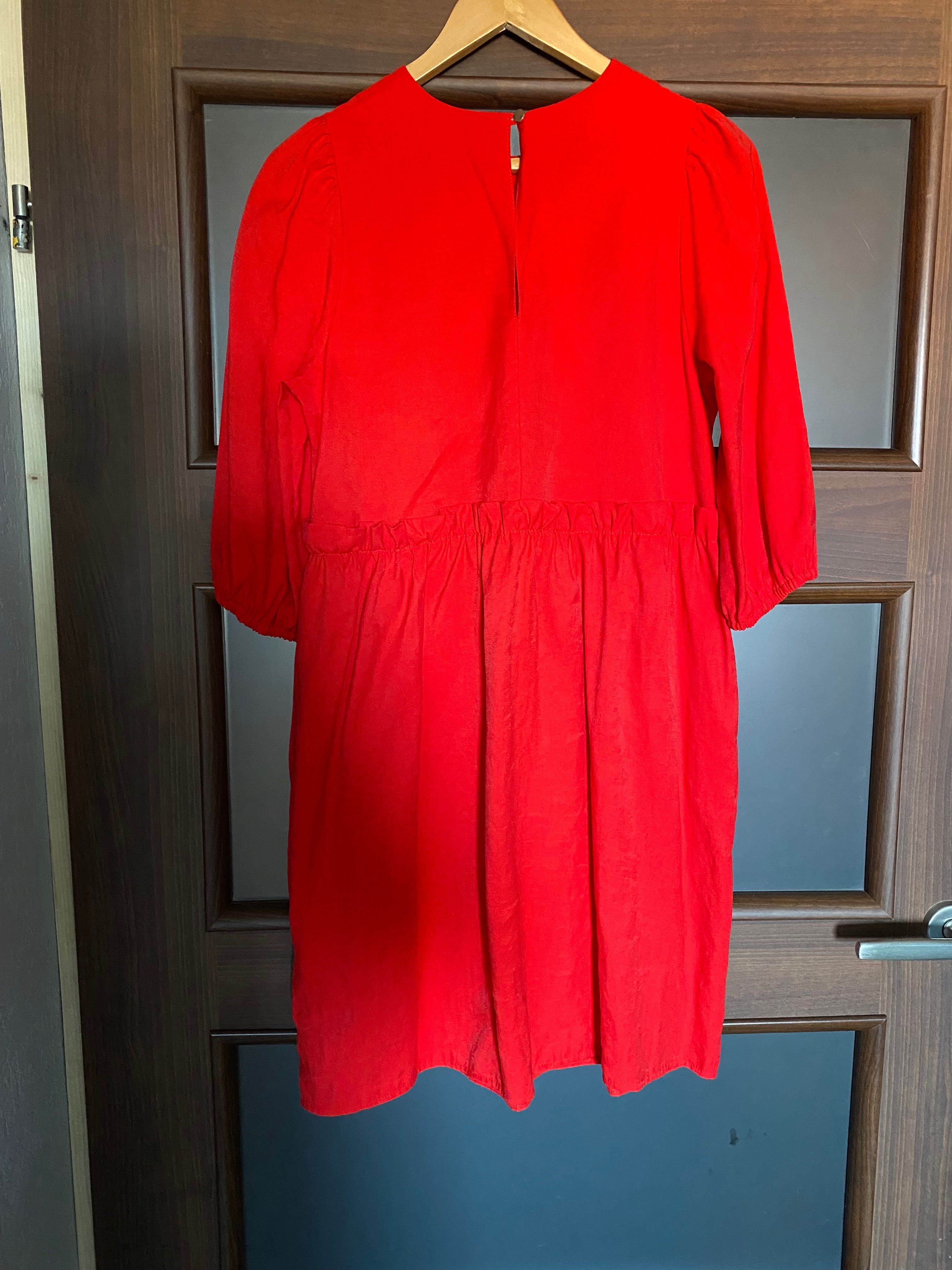 Czerwona sukienka butik echo