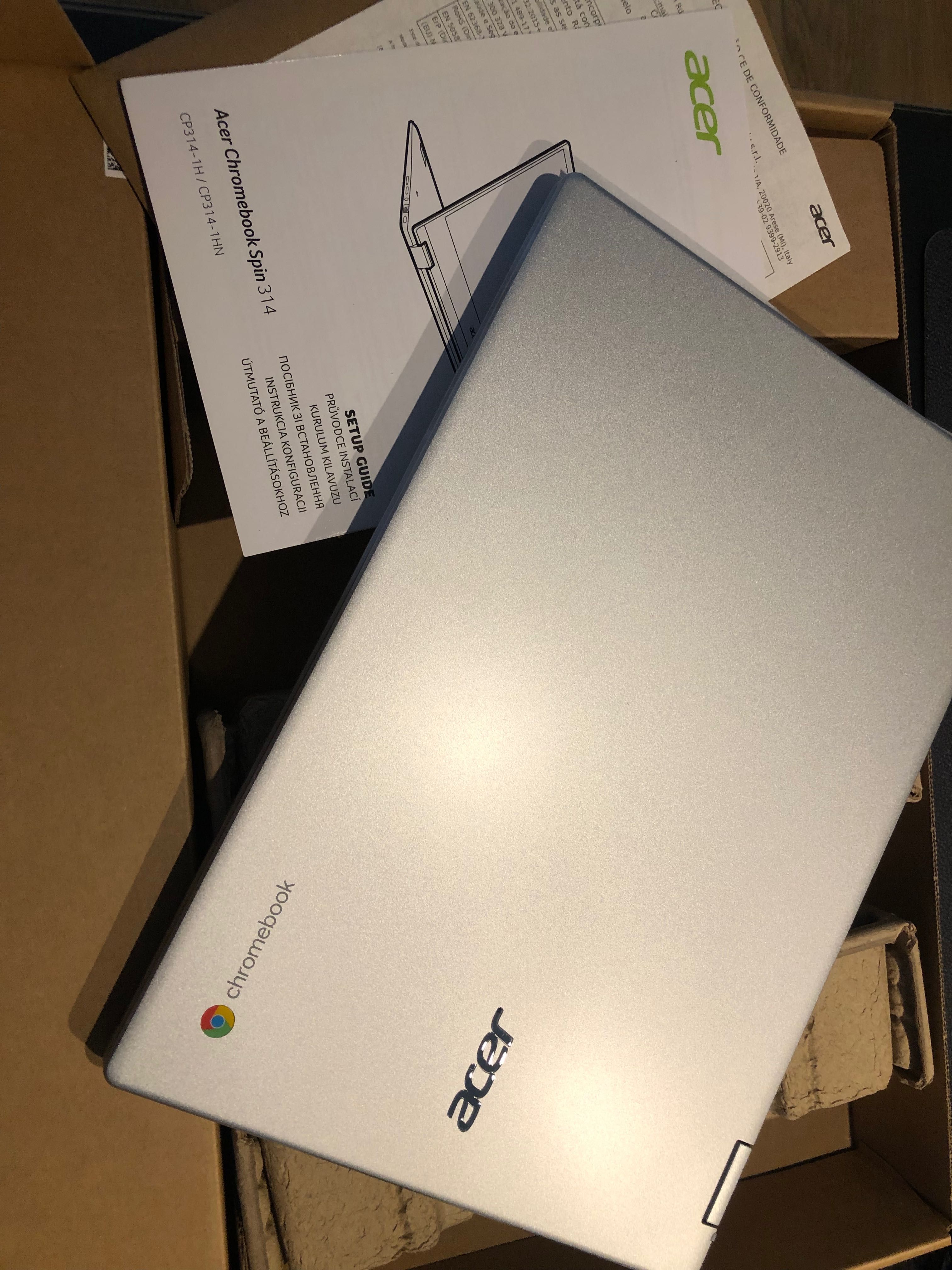 Acer chromebook spin 314 NOWY