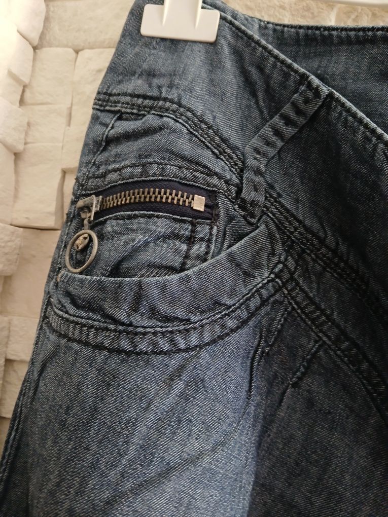 Spodnie alladynki jeansowe 42/Xl