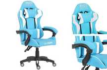 Fotel Gamingowy dla Gracza Extreme ENZO Blue White