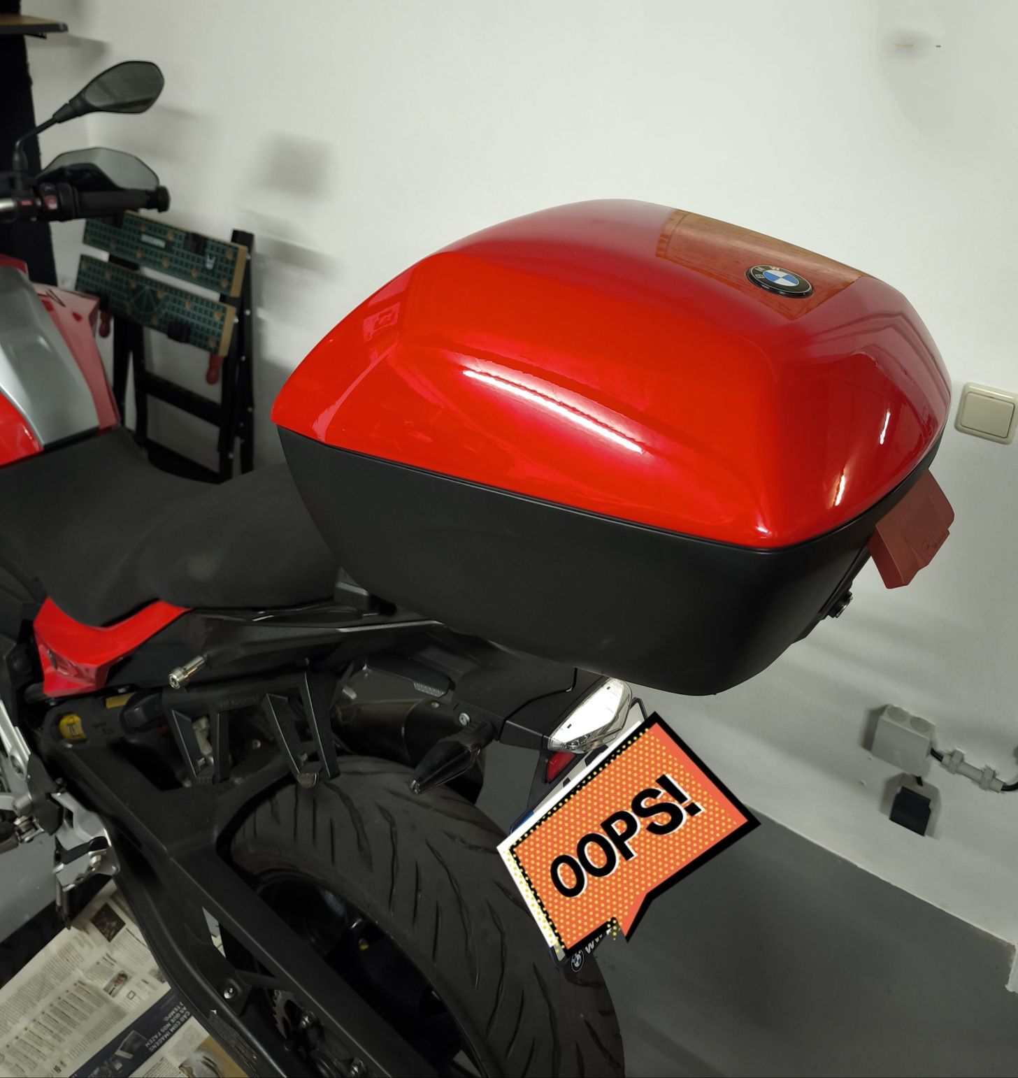 Topcase BMW (top case), F900 XR, S1000 XR (2015 a 2019)