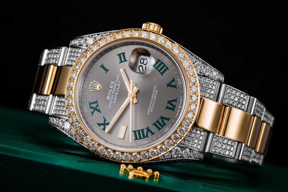 ICED Rolex Datejust 41 Wimbledon