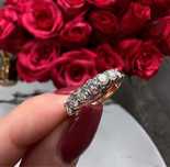 Obrączka diamenty 0,70 ct VS