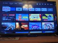 Tv Android Sharp 4k ultra HD Smart LED  jak nowy
