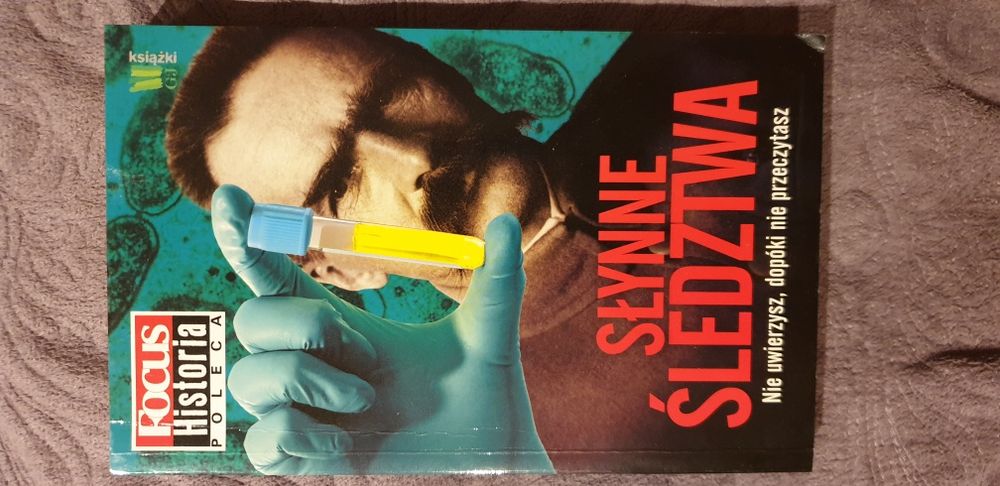 Książka Słynne śledztwa Focus Historia POLECA
